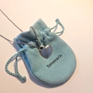 Tiffany & Co. Silver Heart Necklace